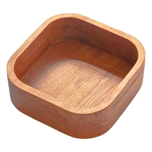 Square wooden bowl code SA7020
